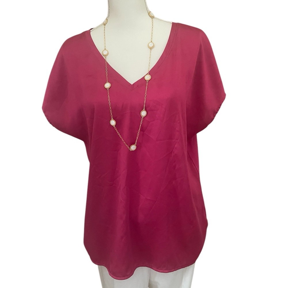 Elegant Pink Lane Bryant Women's Top